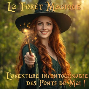 Affiche La magie du printemps à la Forêt Magique de Toulouse