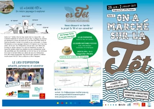 Affiche On a marché sur la Têt - Valorisation des berges de la Têt