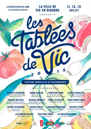 Affiche Les Tablées de Vic