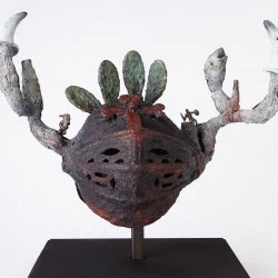 Casque - Bronze à la cire perdue, 2014