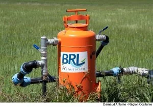 Le groupe nîmois BRL est chargé de la distribution de l'eau sur le territoire
