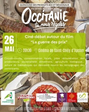 Affiche La quinzaine des produits Bio et Régionaux