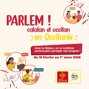 Affiche L'Occitan, une langue bien vivante ! 