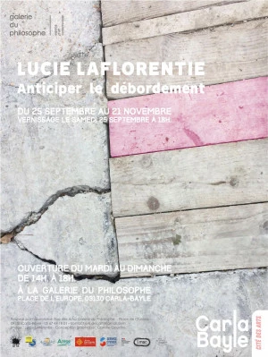Affiche Lucie Laflorentie - Anticiper le débordement