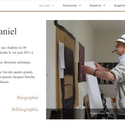 Deux hommes, deux perspectives croisées - A travers l'oeuvre de Jacques Daniel - Philippe Daniel 