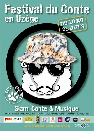 Affiche Festival du Conte en Uzège