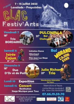 Affiche Festiv'arts à la ferme