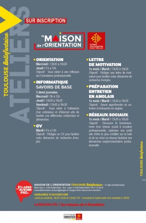 Affiche Atelier initiation informatique