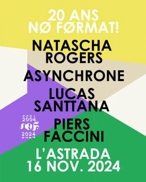 Affiche Tournée Anniversaire 20 ans Label NØ FØRMAT !