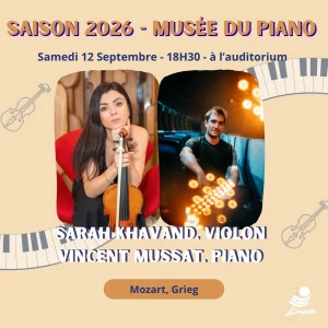 Affiche Saison Musicale à L'auditorium 2026