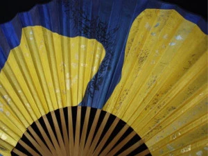 Affiche L'esprit du vent - Peintures et éventails d'Odile Cariteau