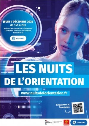 Affiche Les nuits de l'Orientation à Nîmes