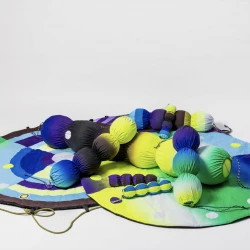 Ocelles, les couleurs n'existent pas - Dispositif artistique de médiation à l'art contemporain pour les 0-6 ans conçu et réalisé en duo avec Bianca Million Devigne pour le LMAC - Photo : Romain Bassene 
