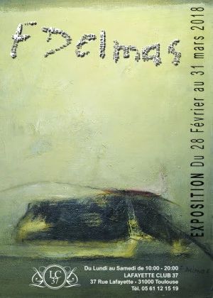 Affiche Delmas Françoise Peintre