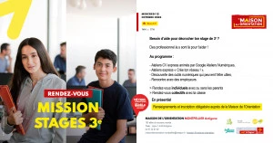 Affiche Mission stages 3e