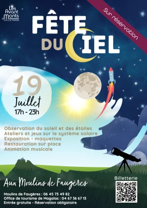 Affiche Fête du ciel 