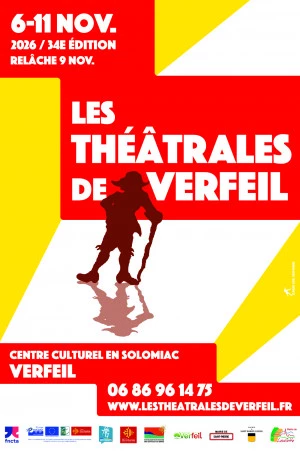 Affiche Les Théâtrales de Verfeil 34-ème édition