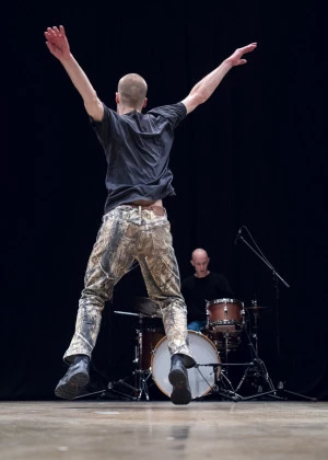 Affiche AD LIBITUM Danse & Batterie