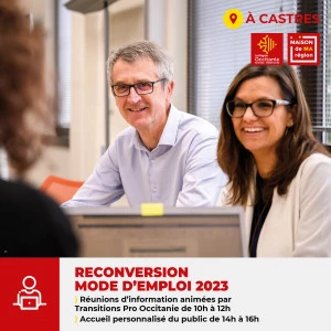 Affiche Reconversion, mode d'emploi