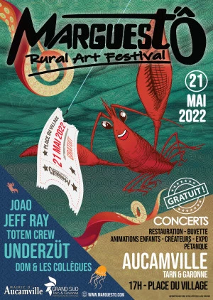 Affiche Marguest'Ô Rural Art Festival