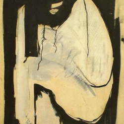 ENCRE SUR PAPIER - 70X100