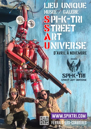 Affiche Musée Spiktri Street Art Universe