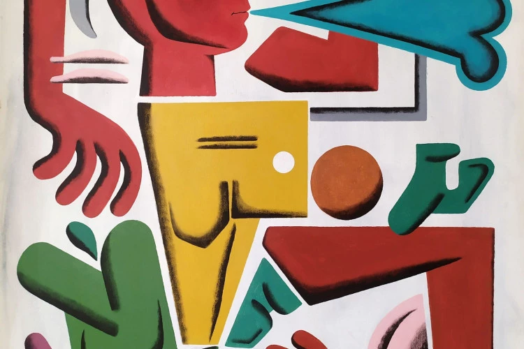 Nouveau souffle - Acrylique sur Toile, 100x80 cm, 2025 - @Flavien Couche 