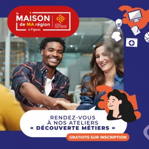 Affiche Découverte des métiers du soin et de l'accompagnement