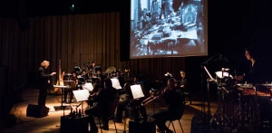 Affiche Festival Aujourd'hui Musiques : Foxtrot Délirium - Ernst Lubitsch / Martin Matalon