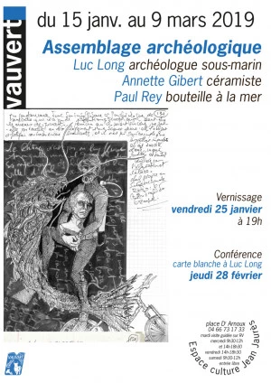 Affiche assemblage archéologique