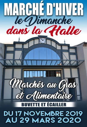 Affiche Marché d'hiver