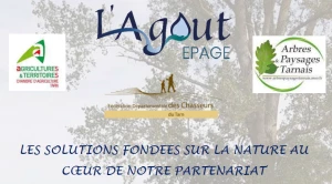 Affiche Les solutions fondées sur la nature au coeur de notre partenariat