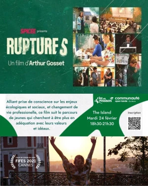 Affiche Mardi Ciné - Projection du film Ruptures