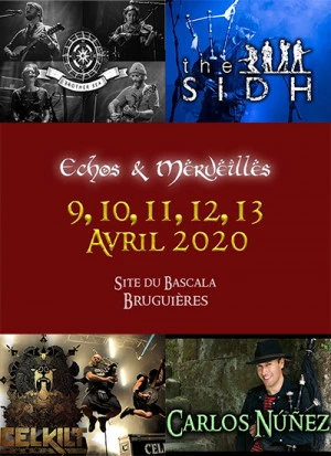 Affiche Salon du livre de l'imaginaire du festival Echos & Merveilles