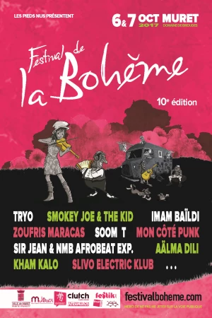 Affiche Festival de la Bohème