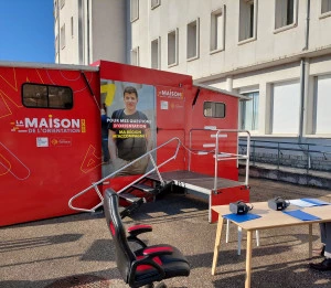 Affiche Prochaine Permanence de la Maison de l'Orientation Mobile au Vigan