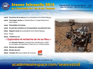Affiche Exploration et recherche de vie sur Mars 