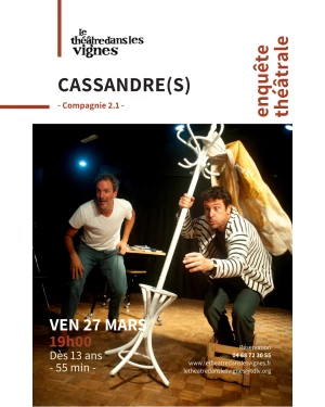 Affiche Cassandre(s) // Compagnie 2.1