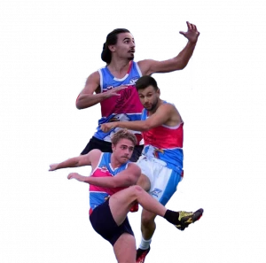 Affiche Football Australien - 2ème Match de Championnat à DOMICILE