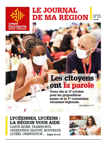 Journal de ma Région n°25 - Octobre 2020