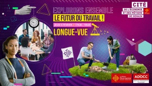 Affiche Explorons ensemble le Futur du travail ! 