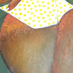 Mazen 2 - 40x120 cm ; huile/toile