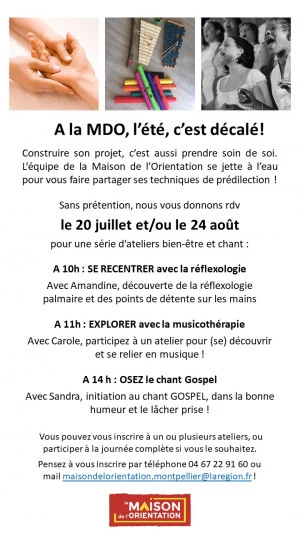 Affiche L'été c'est décalé