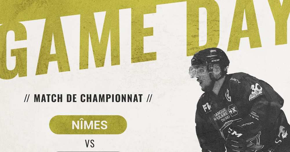 Match de Hockey sur Glace // Nîmes VS Besançon Samedi 20 janvier 2024