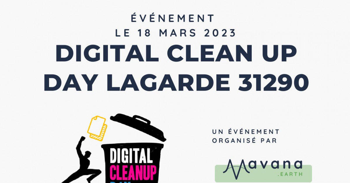 Digital Clean Up Day (sensibilisation et collecte de matériel usagé