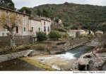 Lastours, un des villages touchés par les inondations dans l'Aude en octobre dernier.