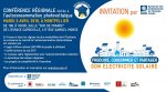 Affiche Conférence régionale dédiée à l'autoconsommation solaire le 3 avril 18