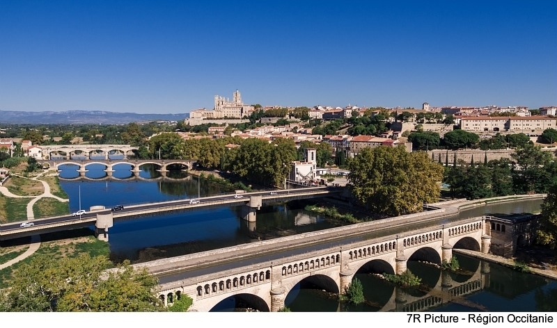 Joyau de notre patrimoine, le Canal du Midi traverse plusieurs départements d'Occitanie