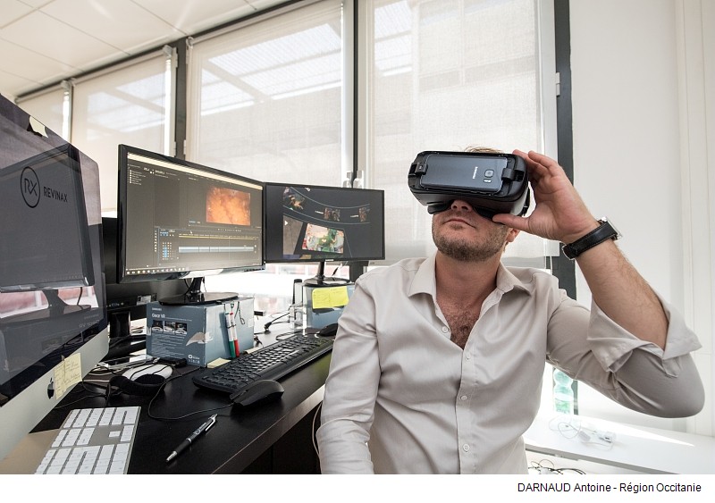 Avec son dispositif mobile de réalité virtuelle destiné aux gestes chirurgicaux, la start-up montpelliéraine Revinax a obtenu un Prêt d'honneur Innovation de Créalia, en mai dernier.